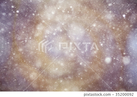 Snowfall texture of snowflakes on blurred background Snowfall texture of snowflakes on blurred background 35200092