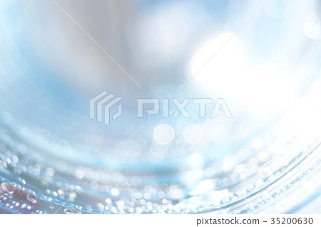 background blue blurry bokeh light 35200630