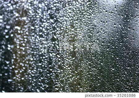 Raindrops on the glass bokeh Raindrops on the glass bokeh 35201086