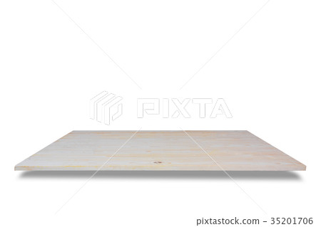 empty wooden table top isolated empty wooden table top isolated 35201706