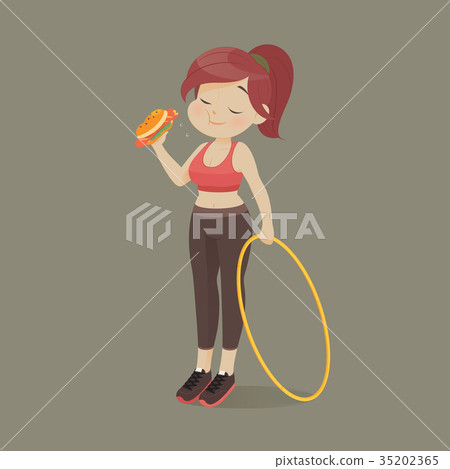 Women refuse to exercis. 35202365