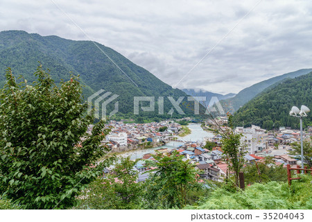 從神岡城看到的神岡市 從神岡城看到的神岡市 35204043