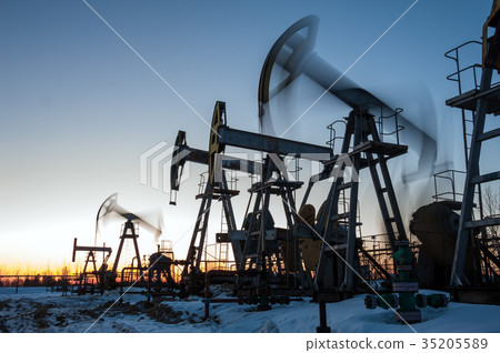Oil well pumps. Oil well pumps. 35205589