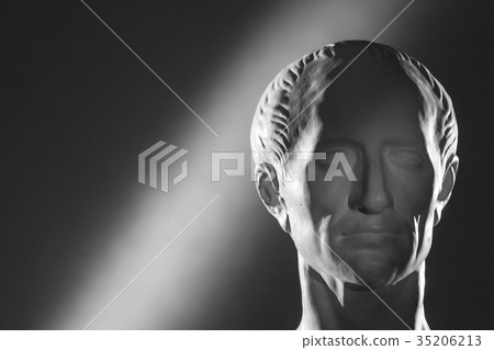 Plaster head of Caesar 35206213