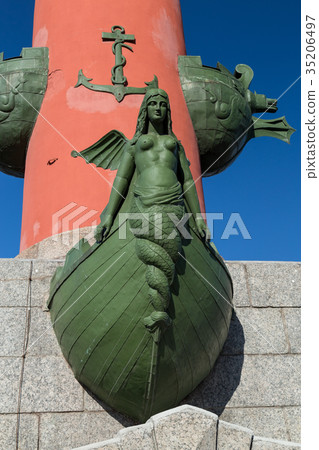 Rostral column on the Spit of Vasilyevsky Island 35206497
