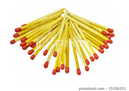 match in solate on white background match in solate on white background 35208352