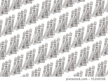 Tanabata水彩圖案 Tanabata水彩圖案 35208598