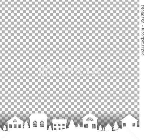 House Border - Stock Illustration [35209063] - PIXTA