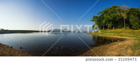 panorama view of reservoir 35209473