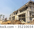 Construction of a residential area 35210034