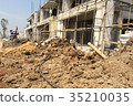 Construction of a residential area 35210035