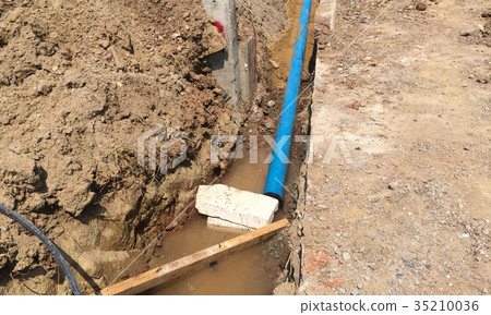 Construction of a residential area 35210036