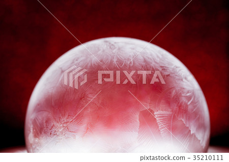 Christmas Snow Globe with Snowflakes Christmas Snow Globe with Snowflakes 35210111