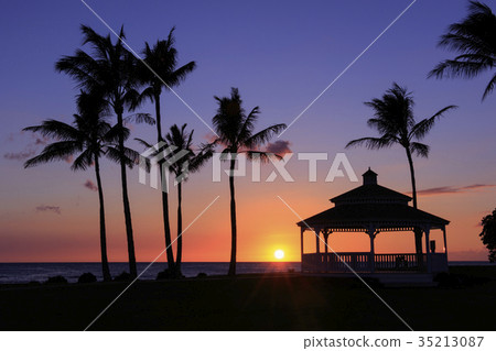 在夏威夷的日落 在夏威夷的日落 35213087