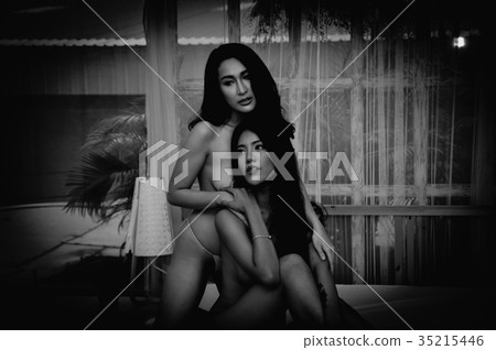 young woman brunette with beautiful nude young woman brunette with beautiful nude 35215446