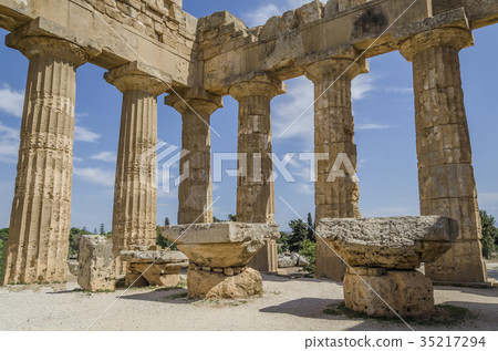 Two altars of the temple olympieion selinunte 35217294