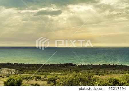 Sicilian coast at the height of selinunte 35217394