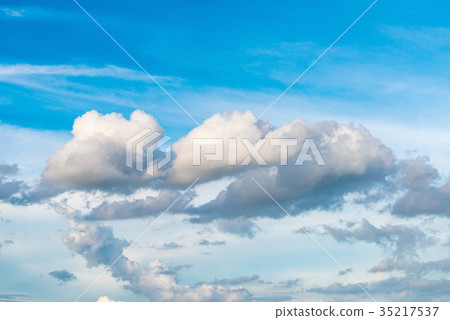 Cloudy and blue sky, Abstract background 35217537