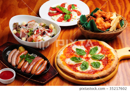 Western food set 35217602