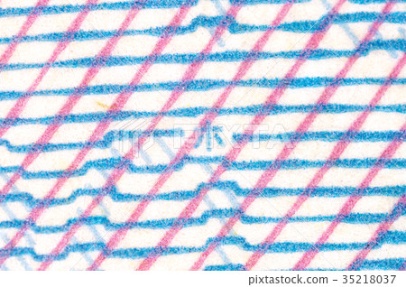 Hidden character "Nihon" of 1000 yen bill (front side) micro character Banknote of Japanese yen 35218037