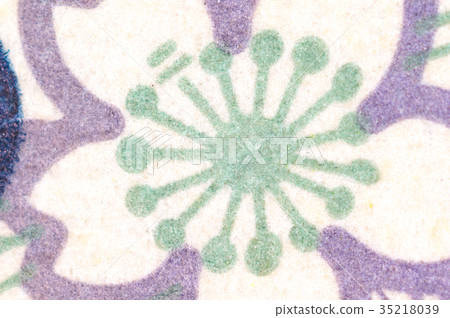 Hidden character "Nihon" of 1000 yen bill (back side) micro character Banknote of Japanese yen Hidden character "Nihon" of 1000 yen bill (back side) micro character Banknote of Japanese yen 35218039