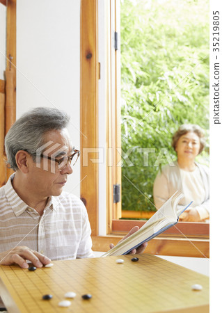 祖父，祖母，老夫妻 35219805