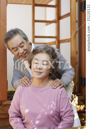 Grandfather, grandmother, old couple Grandfather, grandmother, old couple 35220131