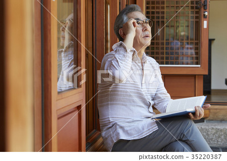 爺爺,讀書 爺爺,讀書 35220387