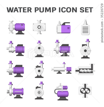 water pump icon water pump icon 35220729