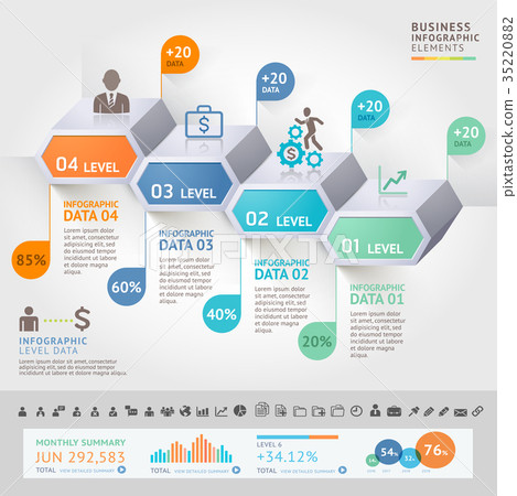 Business infographics design template. Business infographics design template. 35220882