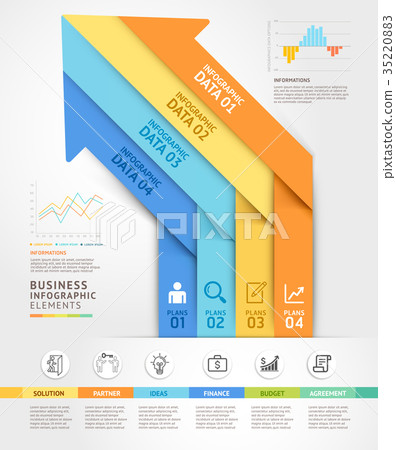 Business infographics design template. Business infographics design template. 35220883