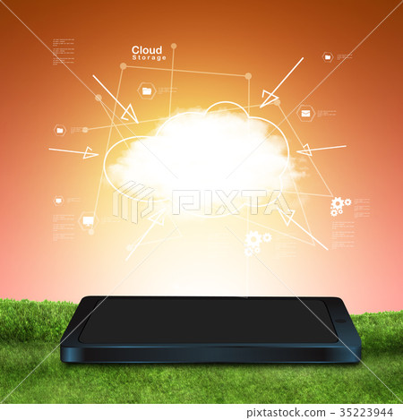 Cloud computing and smart phone 35223944