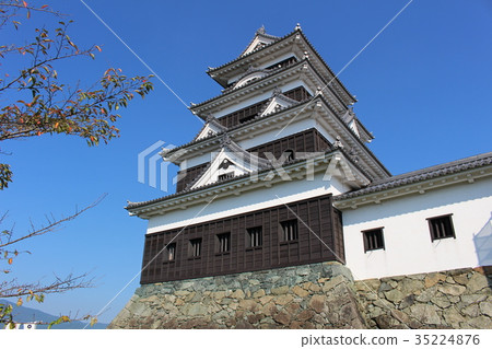 Oiso Castle in the blue sky Iyo Oiso Ehime Shikoku 35224876