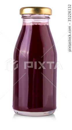 Bottle of juice isolated over white background Bottle of juice isolated over white background 35226132