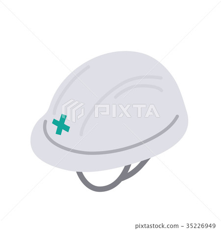 Disaster prevention goods helmet illustration Disaster prevention goods helmet illustration 35226949