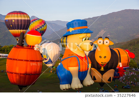 台灣台東熱汽球嘉年華Asia Taiwan Taitung hot air balloon 台灣台東熱汽球嘉年華Asia Taiwan Taitung hot air balloon 35227646