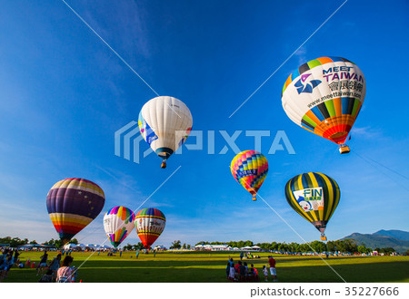 Taiwan Taitung Hot Air Balloon Carnival Asia Taiwan Taitung hot air balloon 35227666