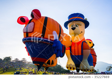 台灣台東熱汽球嘉年華Asia Taiwan Taitung hot air balloon 台灣台東熱汽球嘉年華Asia Taiwan Taitung hot air balloon 35227669