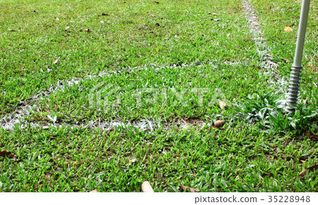 Corner of the football field 35228948