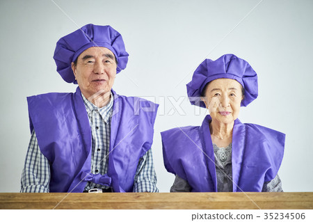 老夫婦的慶祝活動 35234506