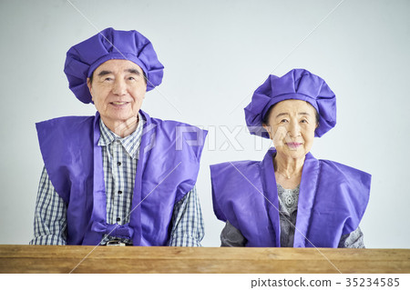 老夫婦的慶祝活動 35234585