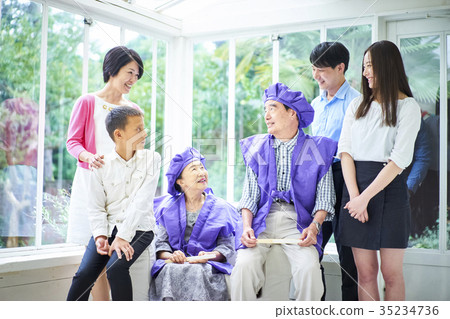 老夫婦的慶祝活動 35234736