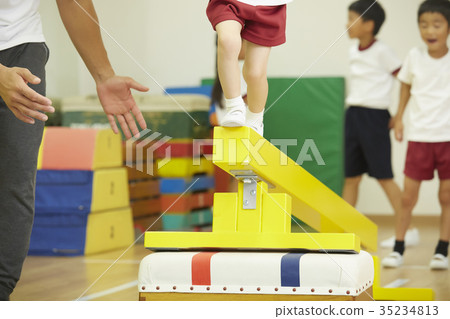 Gymnastics classroom children instruction average Gymnastics classroom children instruction average 35234813