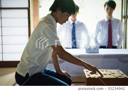 指向shogi的男孩 35234942
