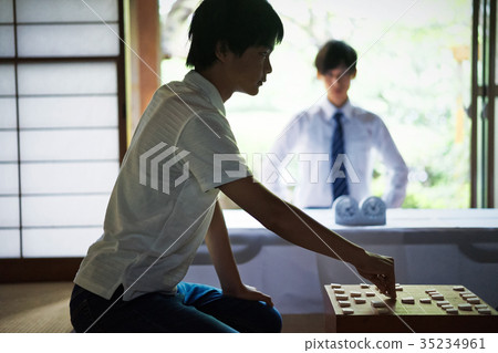 指向shogi的男孩 指向shogi的男孩 35234961