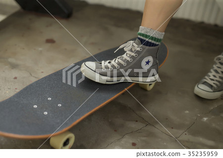 Get your feet on the skateboard 35235959