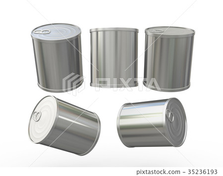 Blank tin can with pull tab for food product Blank tin can with pull tab for food product 35236193