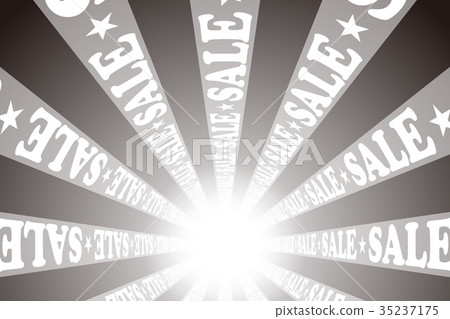Background material wallpaper, advertisement, advertising, image, sales, bargain sale, special price, big sale, pop art, concentration line, 35237175
