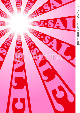 Background material wallpaper, advertisement, advertising, image, sales, bargain sale, special price, big sale, pop art, concentration line, 35237972