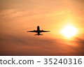 Sunset at Kumamoto Airport 35240316